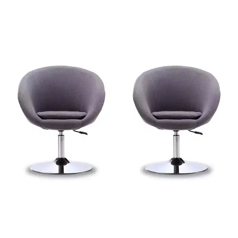 Set di 2 sedie Hopper Wool Blend regolabili in altezza - Manhattan Comfort