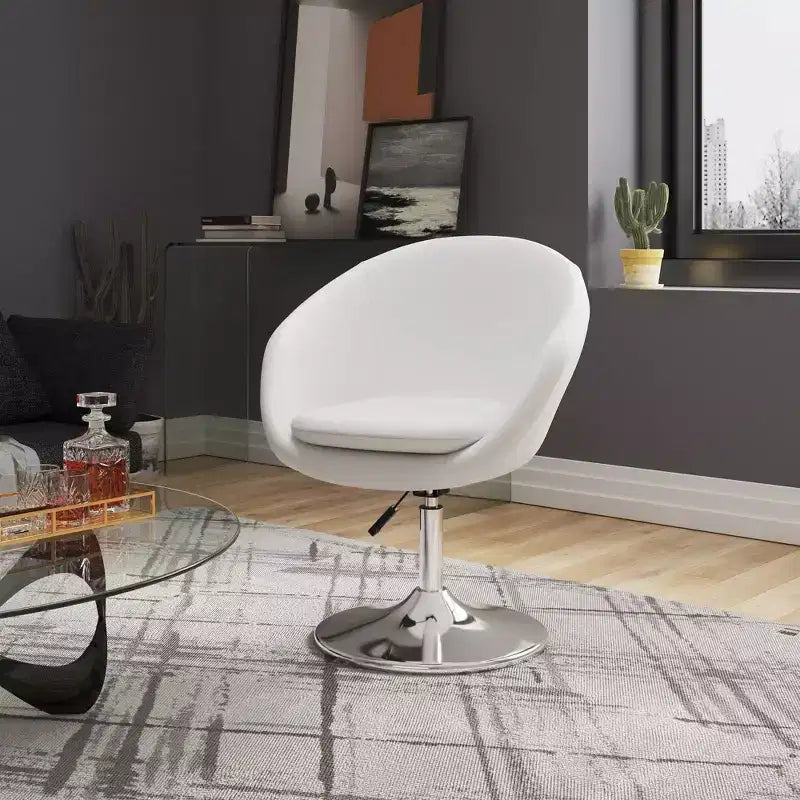 Set di 2 sedie Hopper Wool Blend regolabili in altezza - Manhattan Comfort