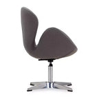 Set di 2 sedie girevoli regolabili in similpelle color lampone - Manhattan Comfort
