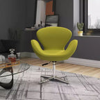 Set di 2 sedie girevoli regolabili in similpelle color lampone - Manhattan Comfort