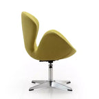Set di 2 sedie girevoli regolabili in similpelle color lampone - Manhattan Comfort