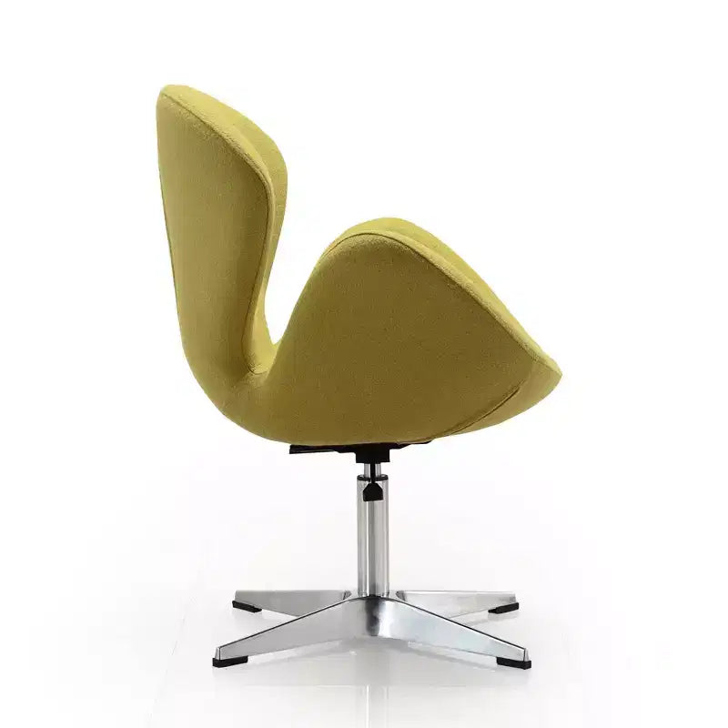 Set di 2 sedie girevoli regolabili in similpelle color lampone - Manhattan Comfort