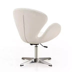 Set di 2 sedie girevoli regolabili in similpelle color lampone - Manhattan Comfort