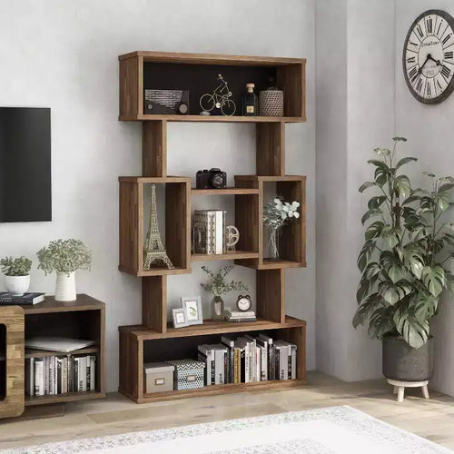 Libreria a 70 ripiani multipli Gerron - miBasics
