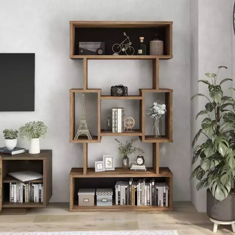 Libreria a 70 ripiani multipli Gerron - miBasics