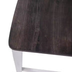 Flash Furniture Gwendolyn Set di 2 Sgabelli da Bar Moderni in Legno Massello di Grado Commerciale Stile Fattoria Altezza Bancone