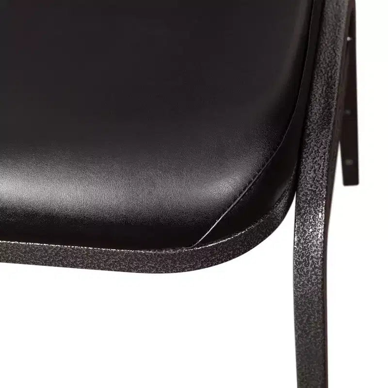 Flash Furniture Serie HERCULES Set di 4 sedie impilabili per banchetti, con schienale a cupola, capacità di 227 kg, con telaio in metallo, per uso commerciale
