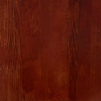 Sedia da Ristorante in Legno Mogano con Schienale a Scolaro Serie HERCULES, Confezione da 2, di Flash Furniture