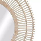 Specchio da parete a raggiera Bamboo - Olivia & May