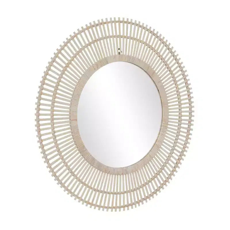 Specchio da parete a raggiera Bamboo - Olivia & May