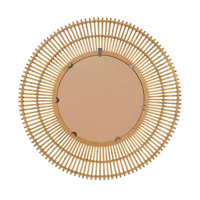 Specchio da parete a raggiera Bamboo - Olivia & May