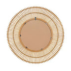Specchio da parete a raggiera Bamboo - Olivia & May