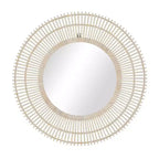 Specchio da parete a raggiera Bamboo - Olivia & May