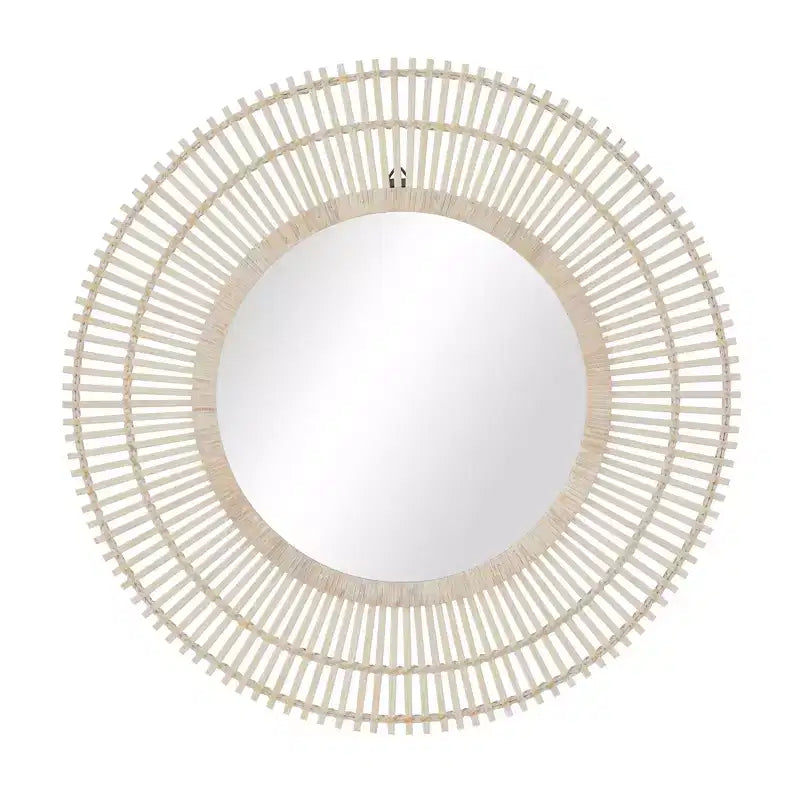 Specchio da parete a raggiera Bamboo - Olivia & May