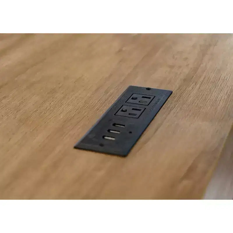 Scrivania Mason Modern Wood Laminate da ufficio elettronica Sit/Stand - Martin Furniture