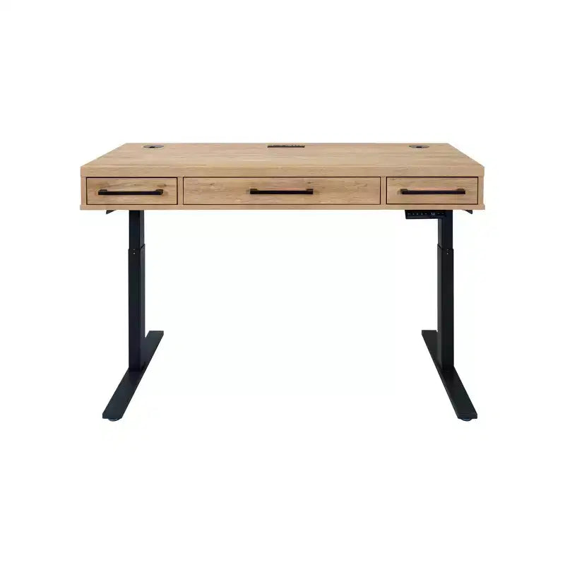 Scrivania Mason Modern Wood Laminate da ufficio elettronica Sit/Stand - Martin Furniture