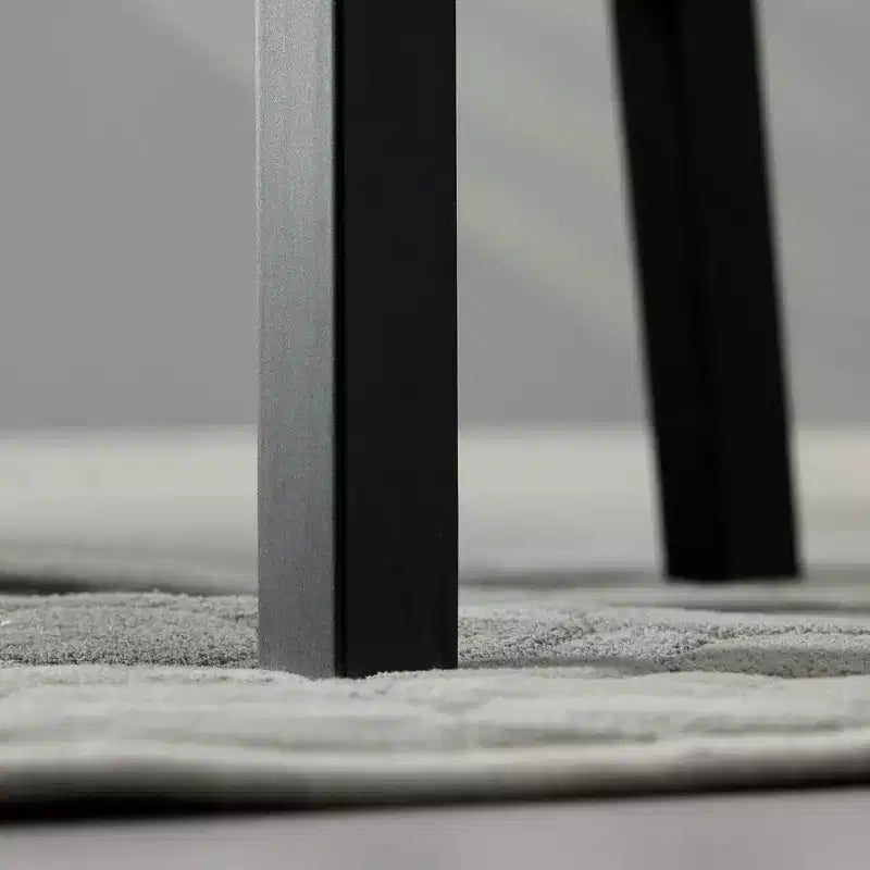 HOMCOM Set di 2 Sedie da Pranzo in Stile Fattoria Moderno, Sedie da Cucina in Legno con Schienale a Croce, Struttura Solida, Mobili per Soggiorno e Sala da Pranzo, Nero