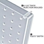 Kit organizer da parete per pannelli forati Azar Displays da 12 pezzi