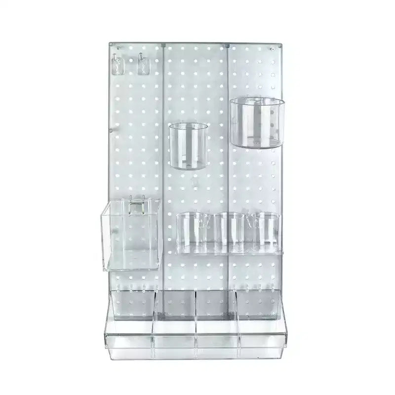 Kit organizer da parete per pannelli forati Azar Displays da 12 pezzi