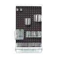 Azar Displays 12-Piece Pegboard Wall Organizer Kit