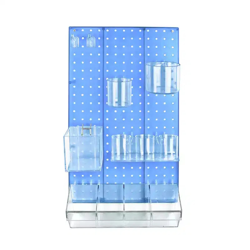 Kit organizer da parete per pannelli forati Azar Displays da 12 pezzi