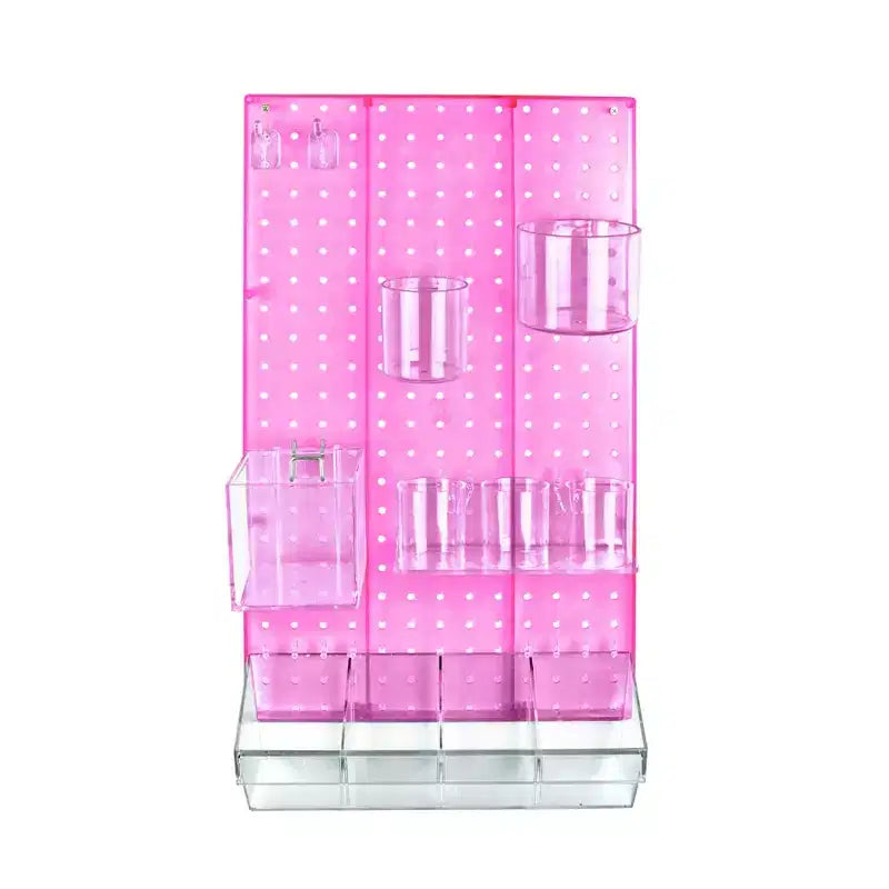 Kit organizer da parete per pannelli forati Azar Displays da 12 pezzi