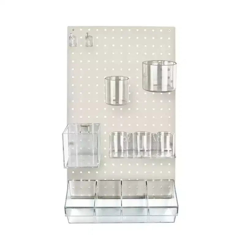 Kit organizer da parete per pannelli forati Azar Displays da 12 pezzi