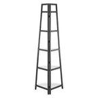 70 Scaffale angolare a piramide a 5 ripiani autoportante - Danya B.