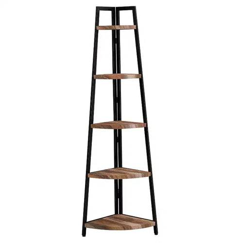 70 Free Standing 5 Tier Pyramid Corner Shelf - Danya B.