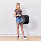 ECR4Kids Sgabello Wave Seat Perch, altezza seduta 35,5 cm - 38,3 cm, seduta flessibile, confezione da 2