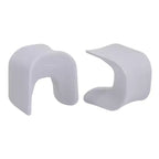 ECR4Kids Sgabello Wave Seat Perch, altezza seduta 35,5 cm - 38,3 cm, seduta flessibile, confezione da 2