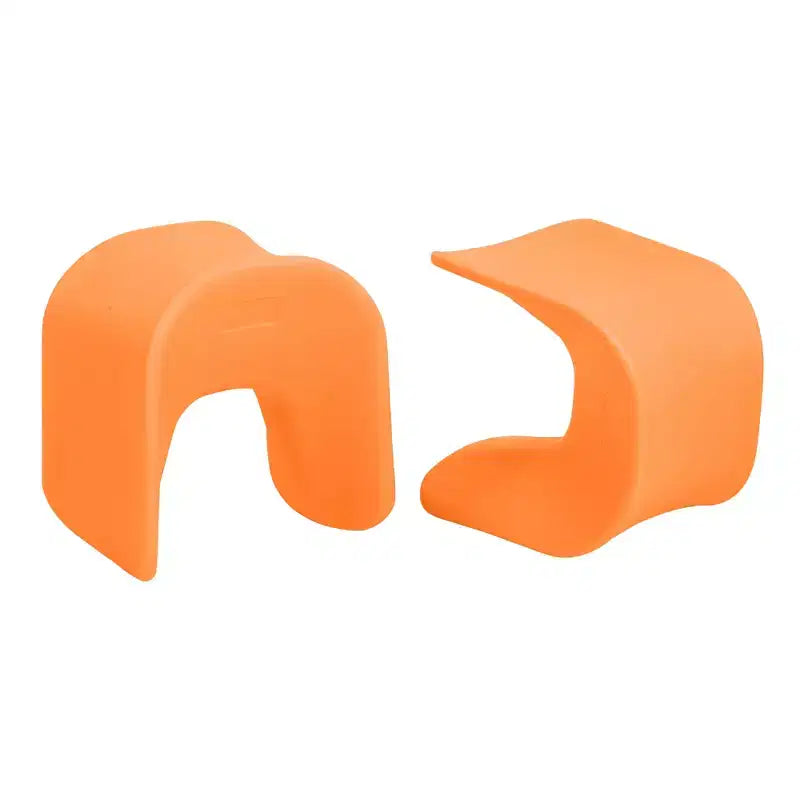 ECR4Kids Sgabello Wave Seat Perch, altezza seduta 35,5 cm - 38,3 cm, seduta flessibile, confezione da 2