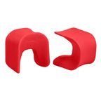 ECR4Kids Sgabello Wave Seat Perch, altezza seduta 35,5 cm - 38,3 cm, seduta flessibile, confezione da 2