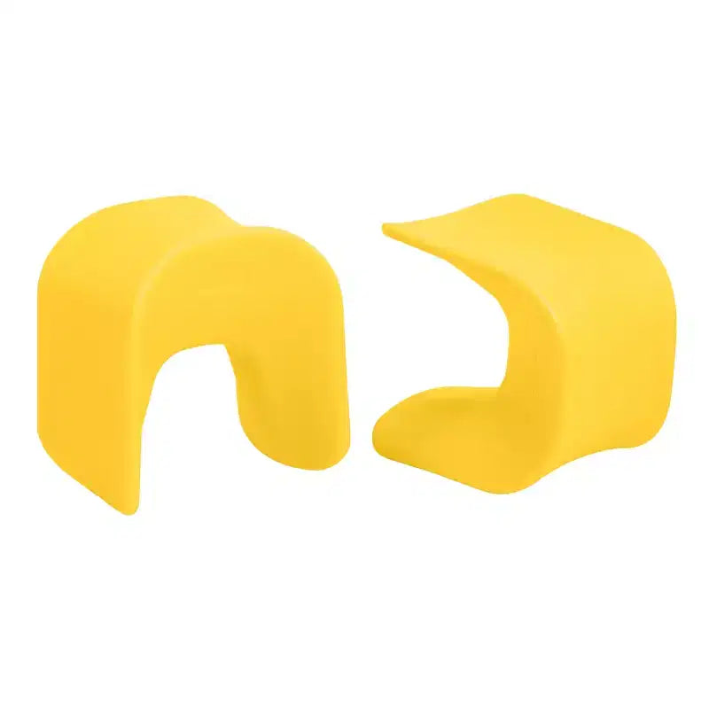 ECR4Kids Sgabello Wave Seat Perch, altezza seduta 35,5 cm - 38,3 cm, seduta flessibile, confezione da 2
