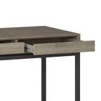 Scrittoio Devlin Mid-Century in Legno Massello con Cassetti - WyndenHall