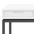 Scrittoio Devlin Mid-Century in Legno Massello con Cassetti - WyndenHall