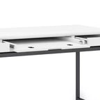 Scrittoio Devlin Mid-Century in Legno Massello con Cassetti - WyndenHall