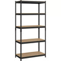 Yaheetech 5-Tier Utility Storage Shelves Garage Metal Shelving Unit