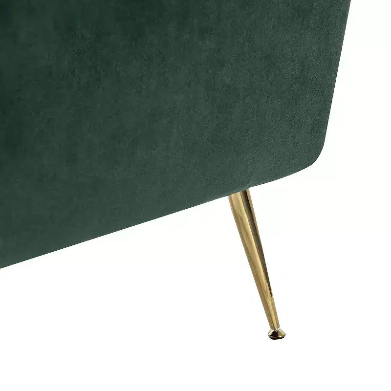 Set di 2 Poltrone Moderne in Velluto Jonat con Gambe in Metallo per Camera da Letto e Soggiorno | ART OF LIVING DESIGNS