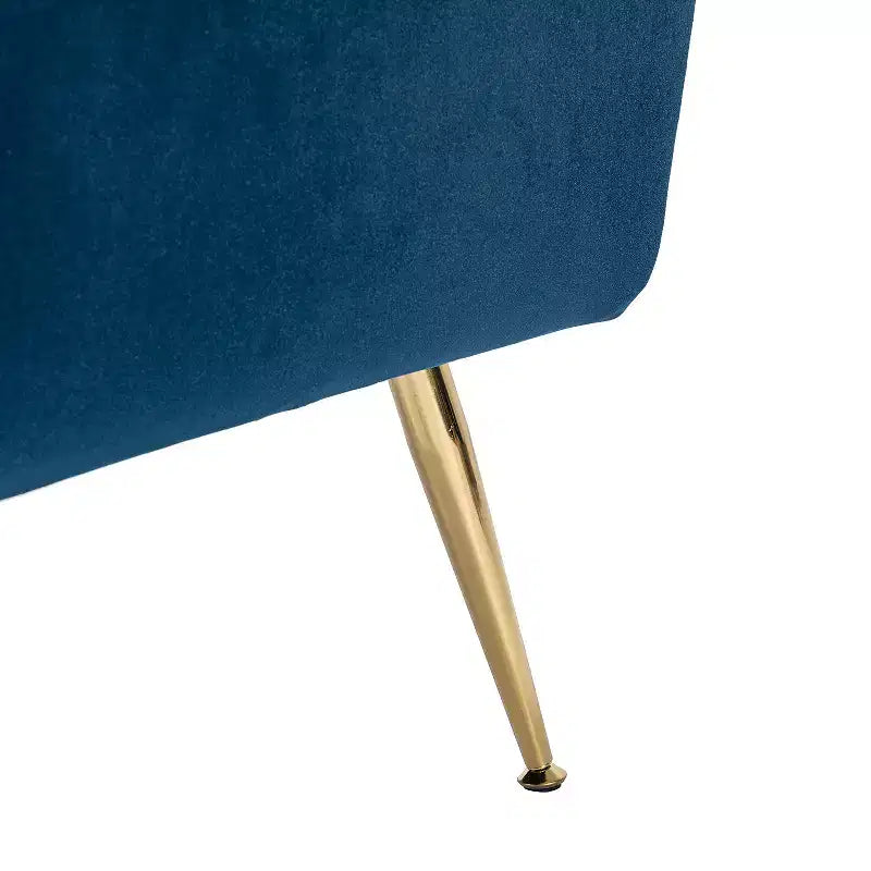 Set di 2 Poltrone Moderne in Velluto Jonat con Gambe in Metallo per Camera da Letto e Soggiorno | ART OF LIVING DESIGNS
