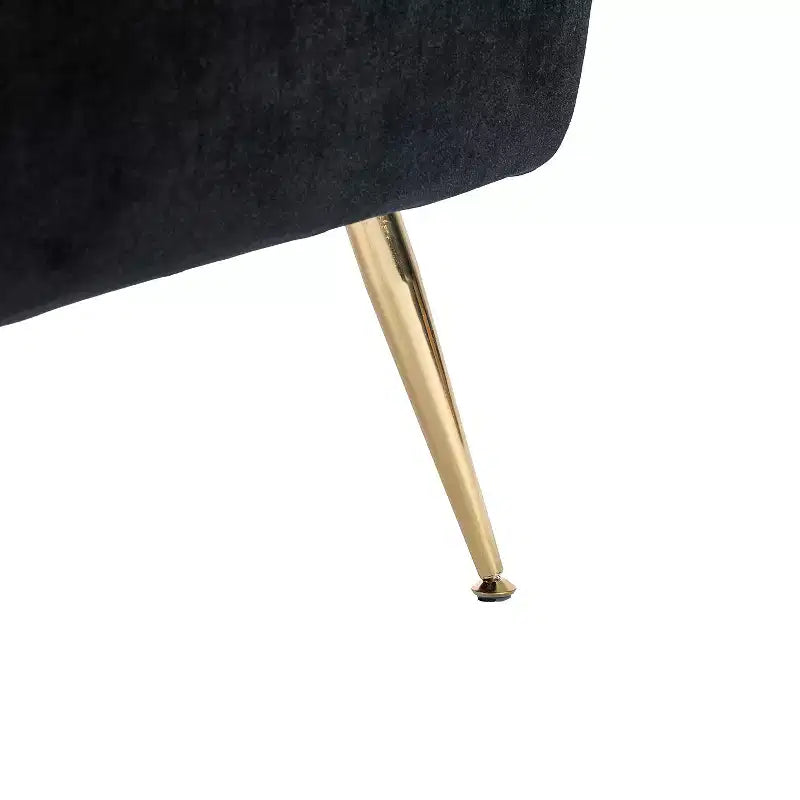 Set di 2 Poltrone Moderne in Velluto Jonat con Gambe in Metallo per Camera da Letto e Soggiorno | ART OF LIVING DESIGNS