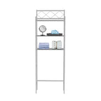 Salvaspazio e Organizer in metallo sopra il WC - J&V TEXTILES