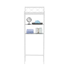 Salvaspazio e Organizer in metallo sopra il WC - J&V TEXTILES