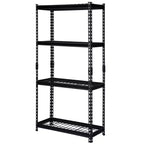 Pachira Adjustable Height 5-Shelf Steel Shelving Unit Utility Organizer Rack for Home, Office, and Warehouse