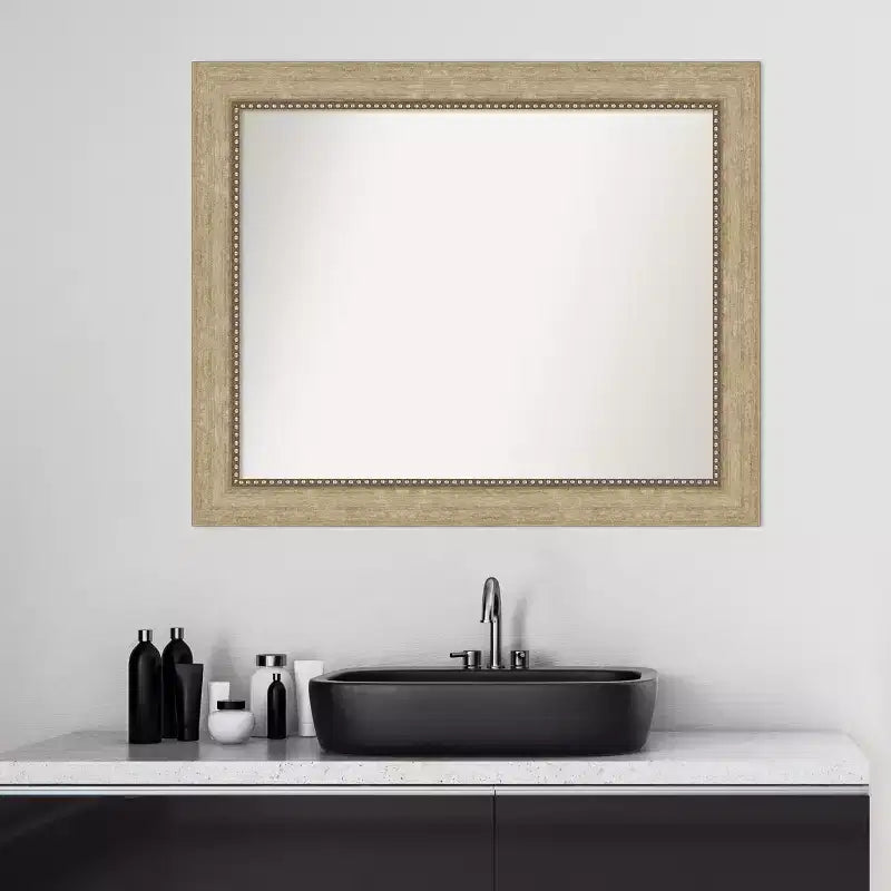 Specchio da parete per bagno Amanti Art Astor Champagne, non bisellato