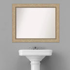 Specchio da parete per bagno Amanti Art Astor Champagne, non bisellato