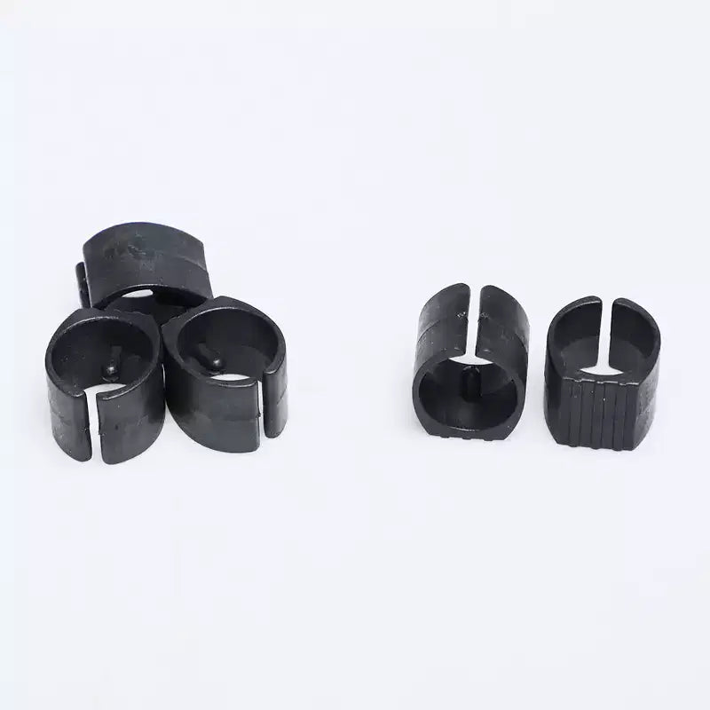 Unique Bargains Tappi rotondi in plastica a forma di U per tubi di sedia Breuer, diametro 20 mm, 10 pezzi