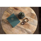 Tavolino rotondo in legno Kate e Laurel Pallson
