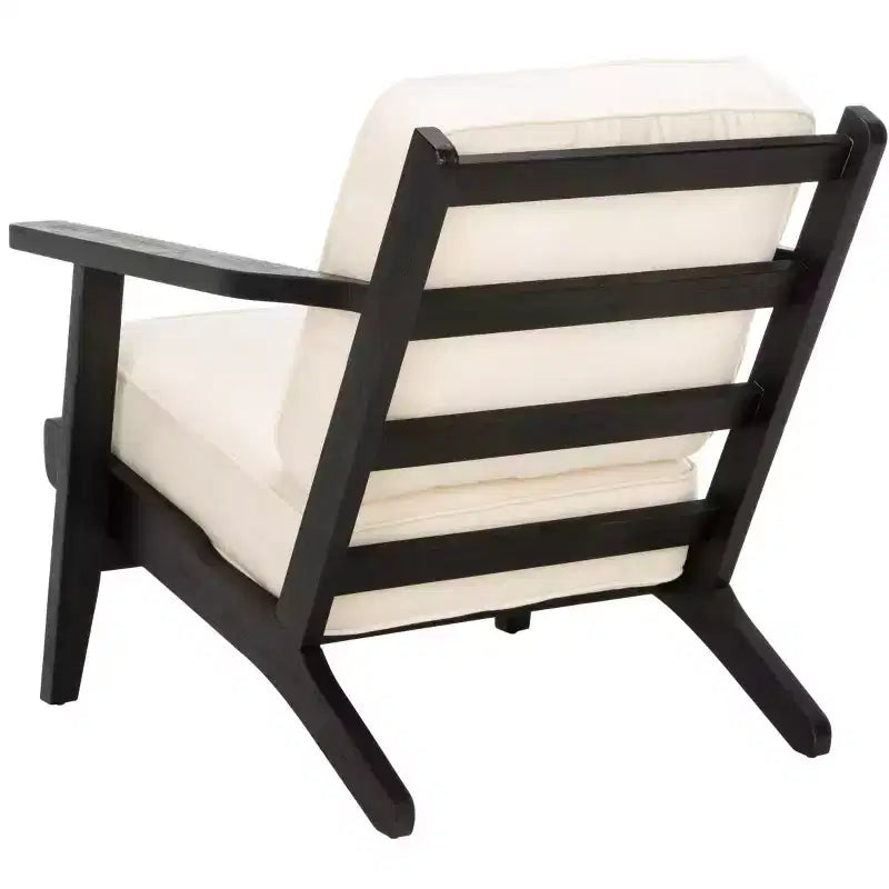 Poltrona Nico Mid-Century - ACH4501 - Bone/Nero - Safavieh