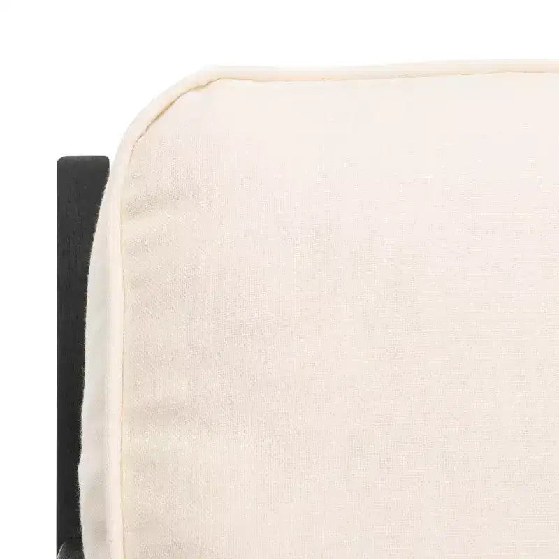 Poltrona Nico Mid-Century - ACH4501 - Bone/Nero - Safavieh